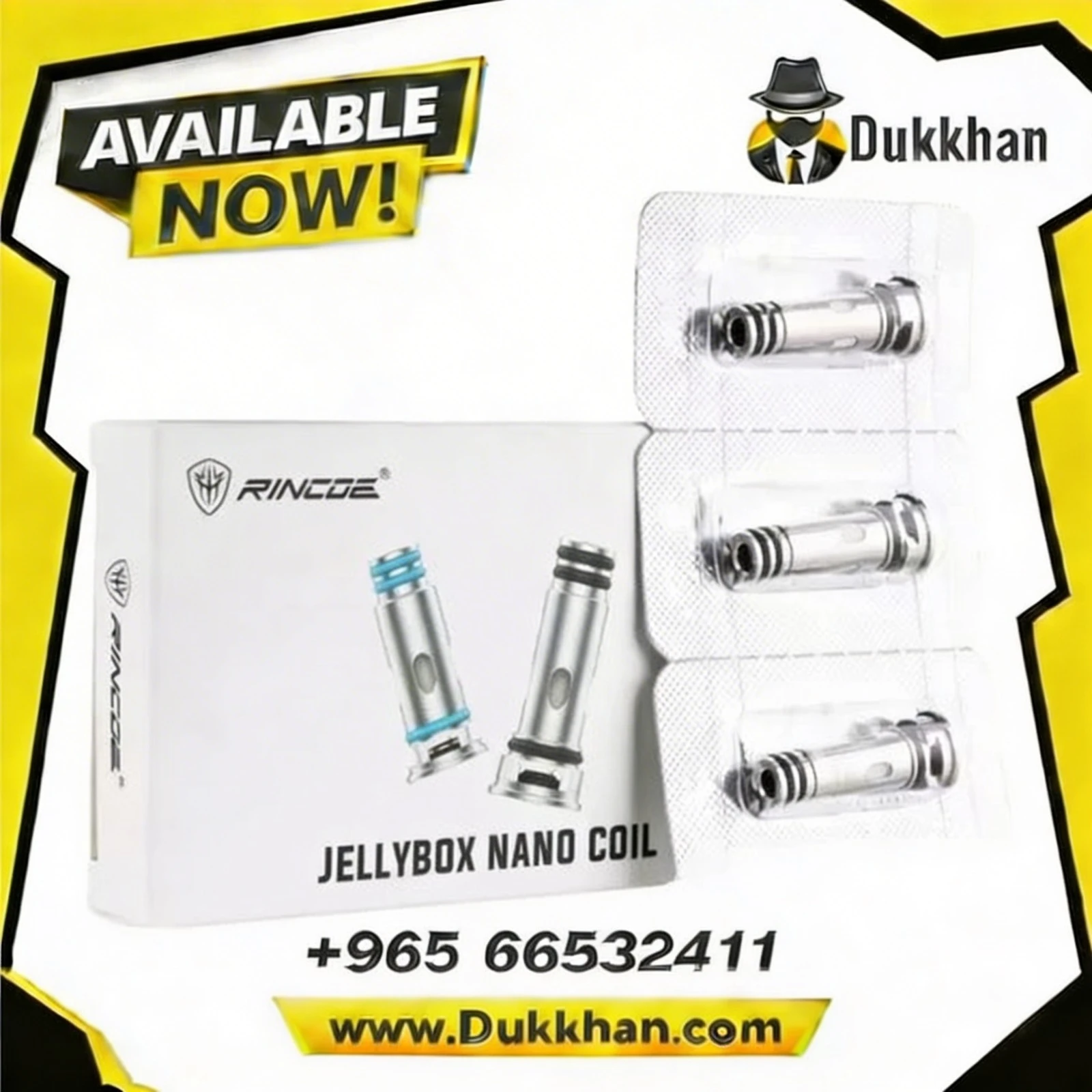 RINCOE JELLYBOX NANO COILS