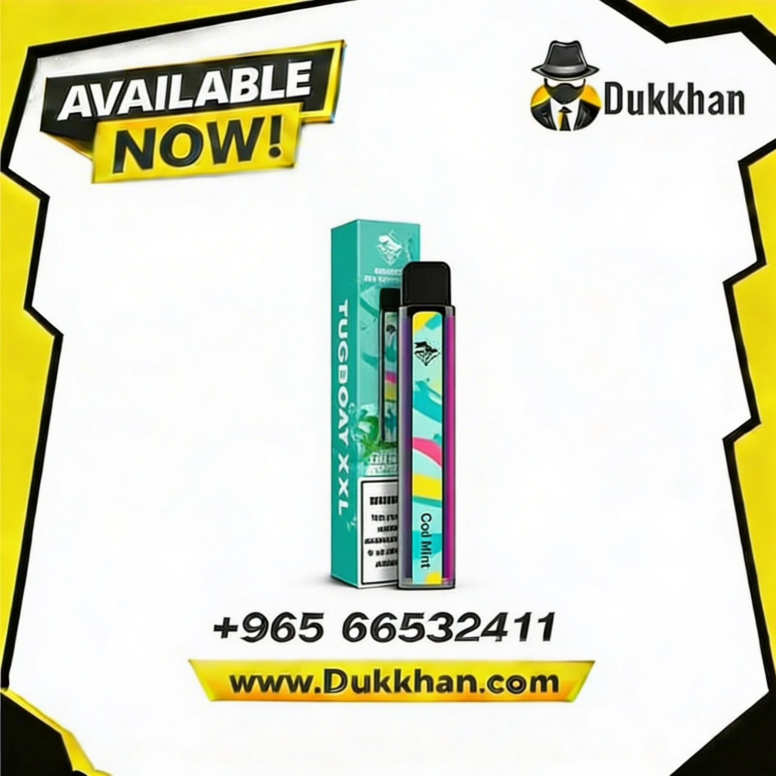 Tugboat xxl 2500 puffs