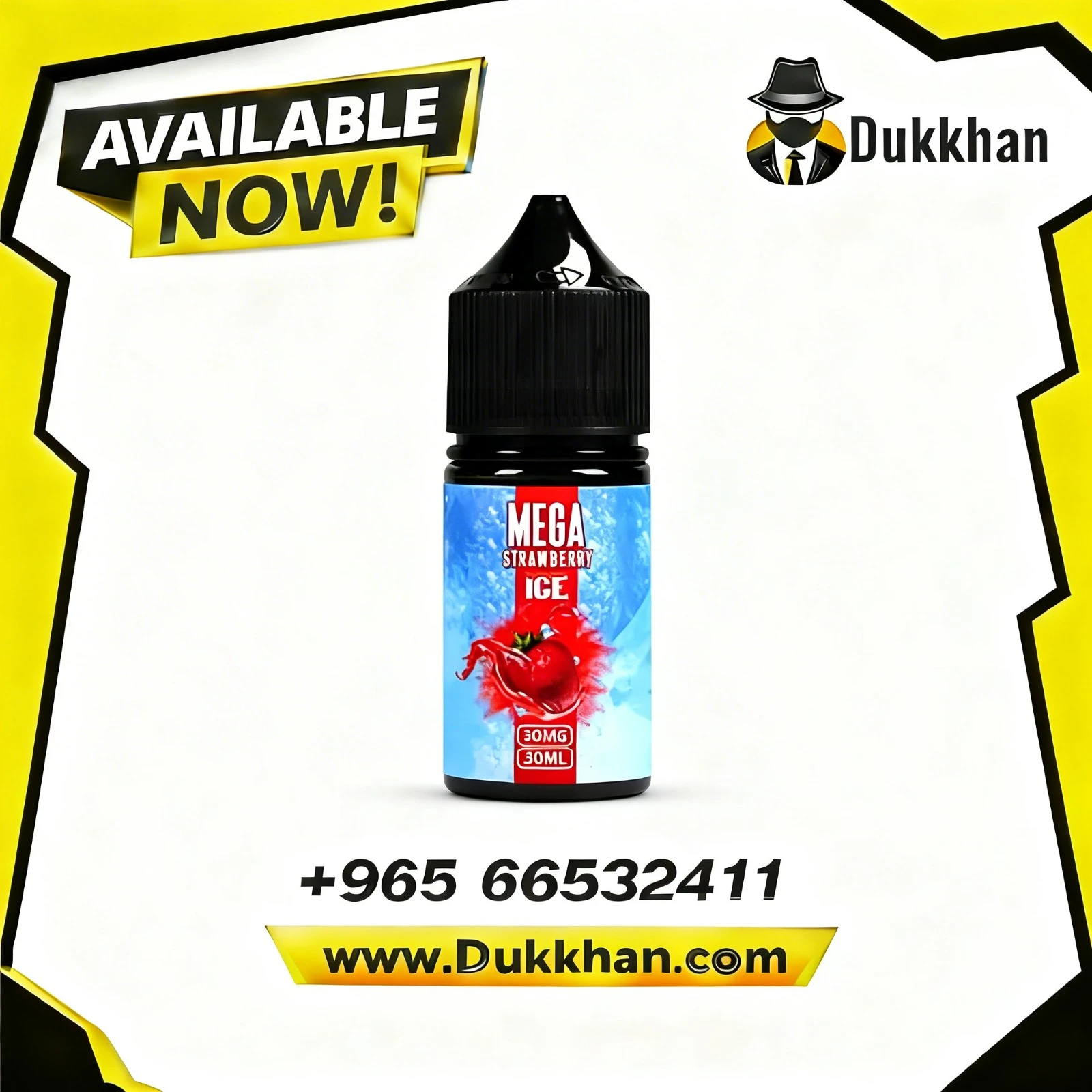 Mega Strawberry Ice Salt