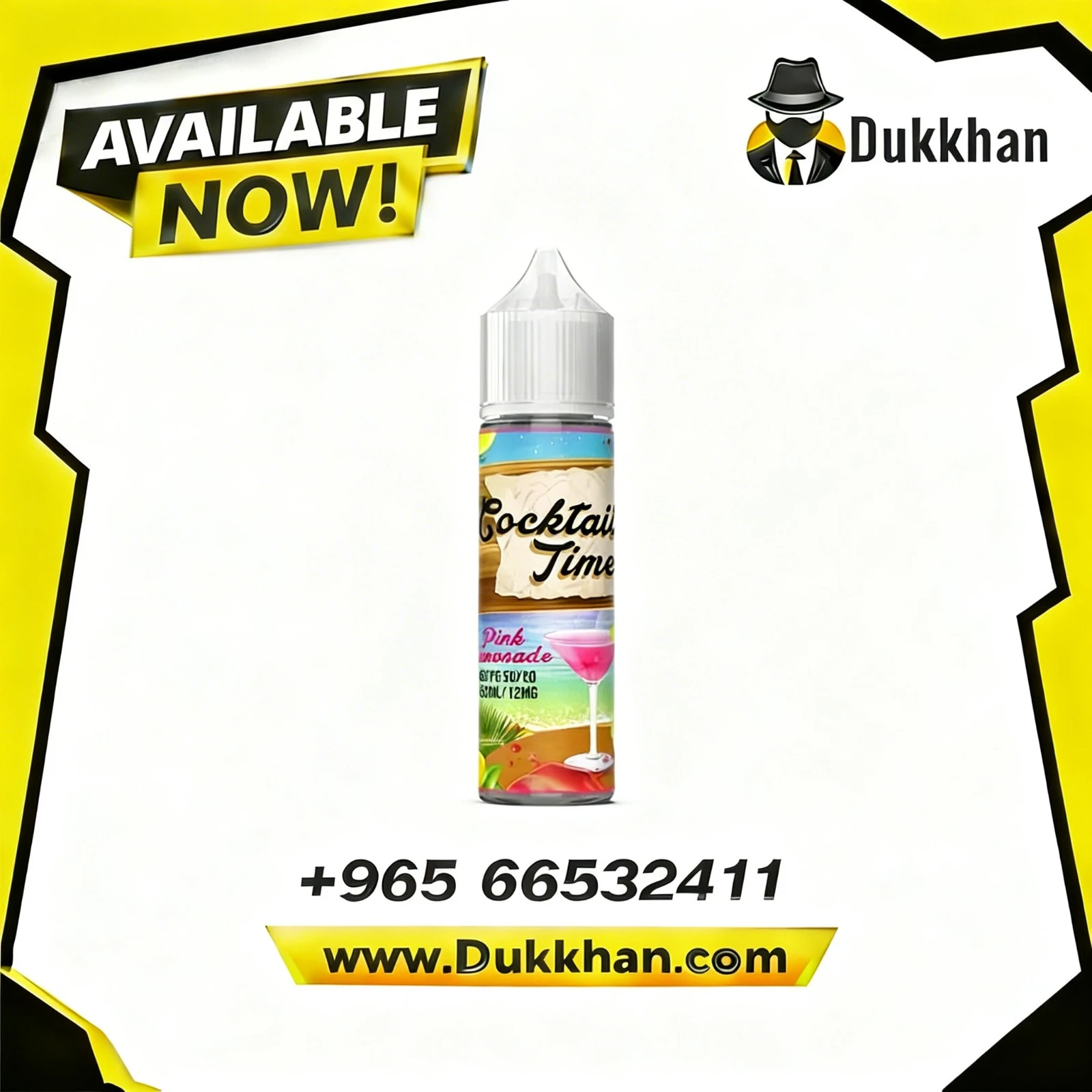 كوكتيل تايم بينك ليمونادا 60 مل
