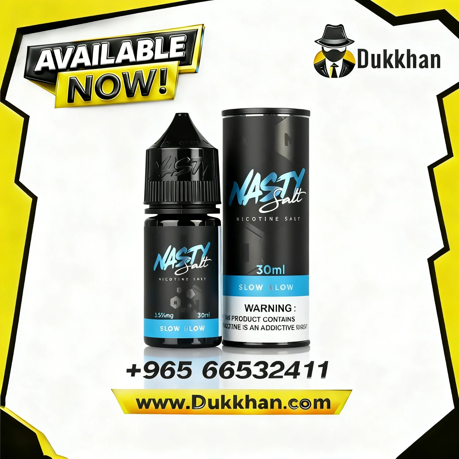 Nasty Slow Blow Salt