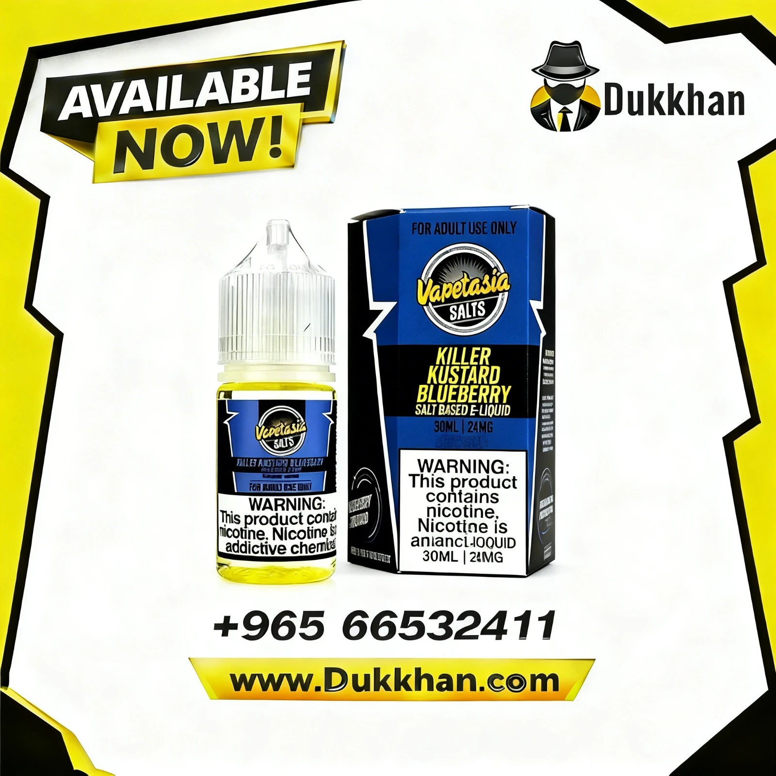 Killer Custard Blueberry Salt