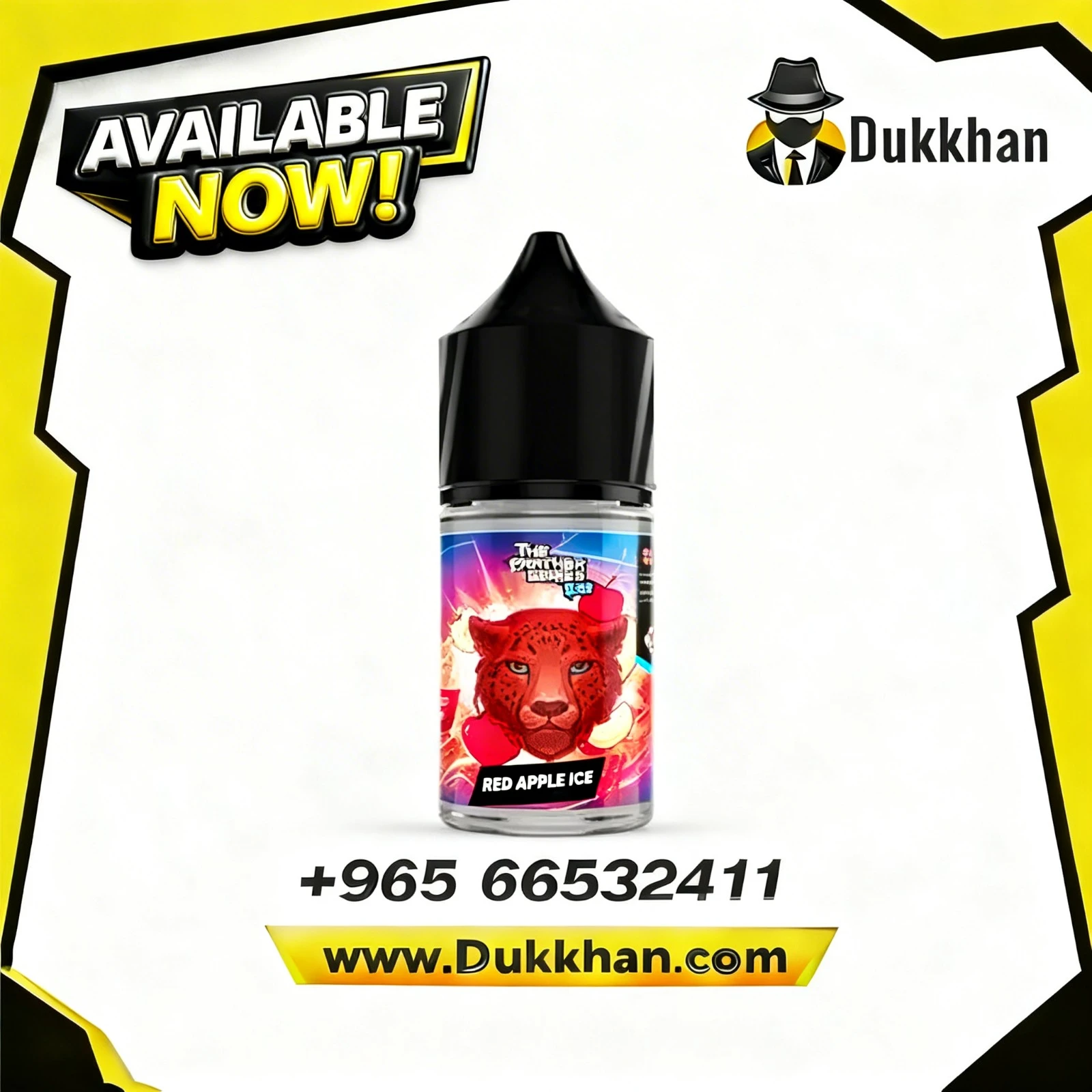 The Panther Series Red Apple Ice Salt 30ml