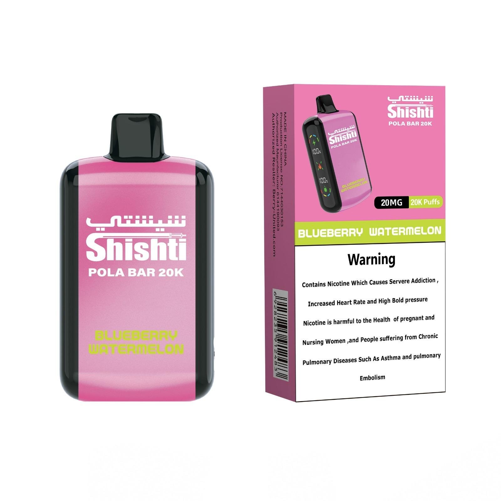Shishti Pola Bar 20K Puffs 3 Shishti Pola Bar 20K Puffs - Image 2