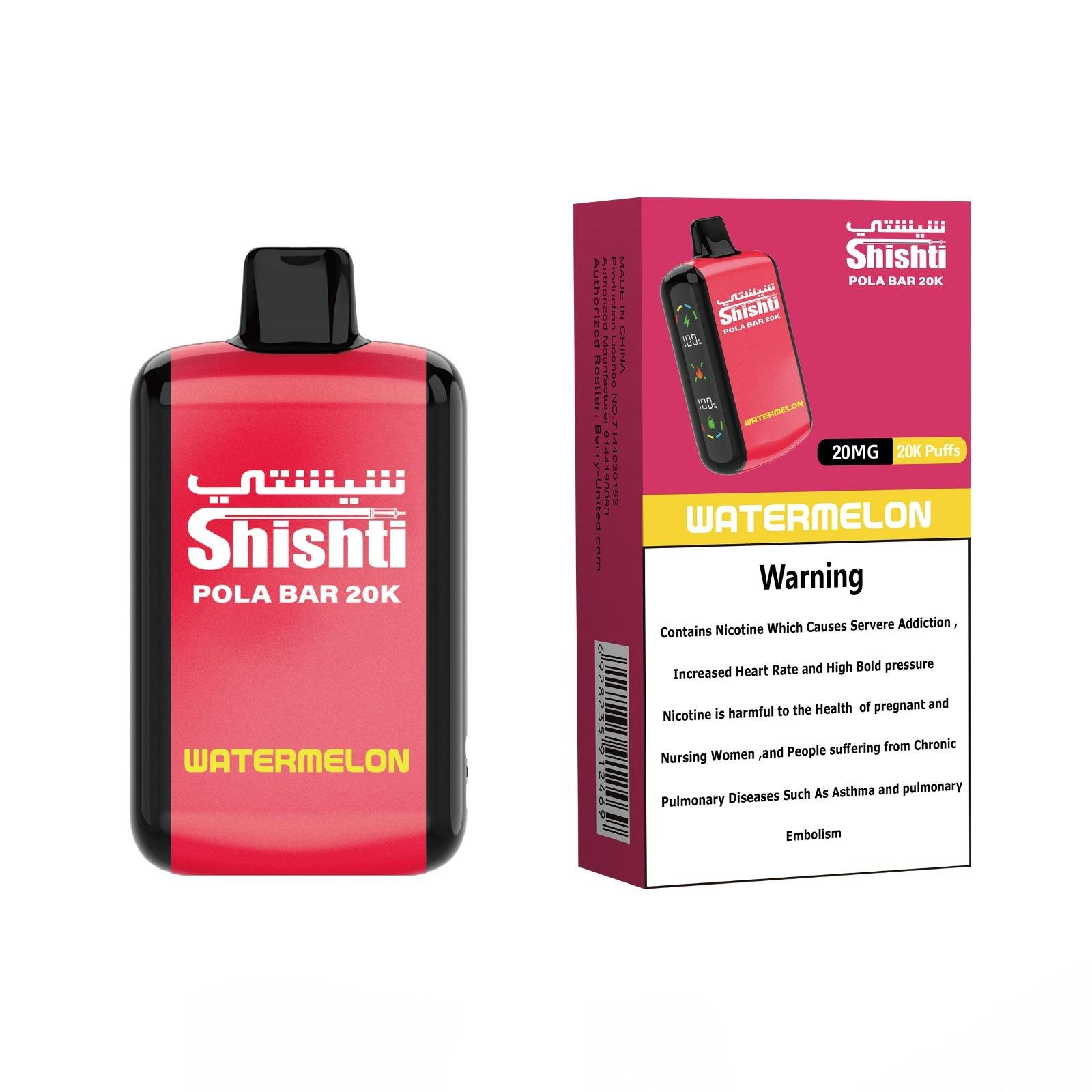 Shishti Pola Bar 20K Puffs 5 Shishti Pola Bar 20K Puffs - Image 3