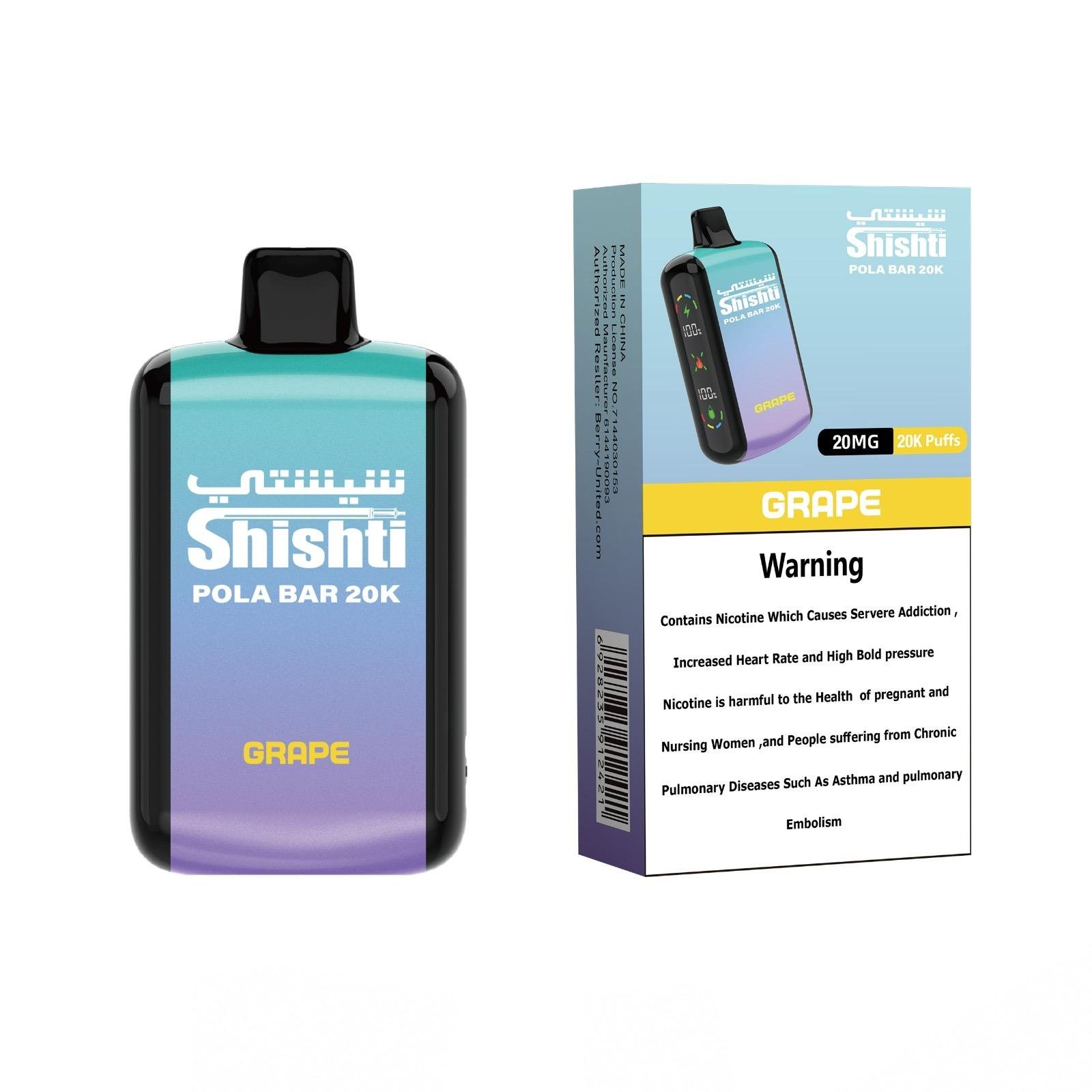 Shishti Pola Bar 20K Puffs 9 Shishti Pola Bar 20K Puffs - Image 5