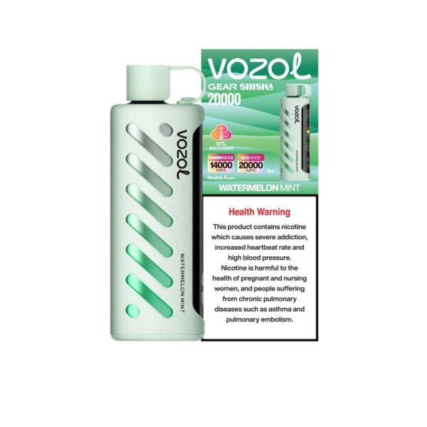 Vozol Gear Shisha Disposable 20000 Puffs - Image 2