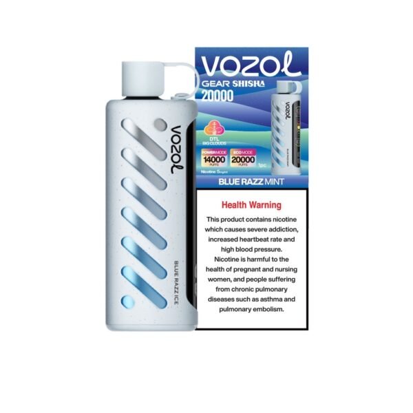 Vozol Gear Shisha Disposable 20000 Puffs - Image 3