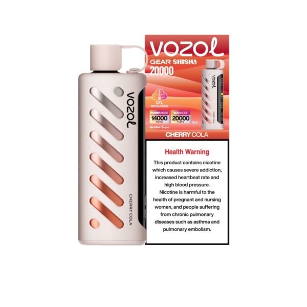 Vozol Gear Shisha Disposable 20000 Puffs - Image 5
