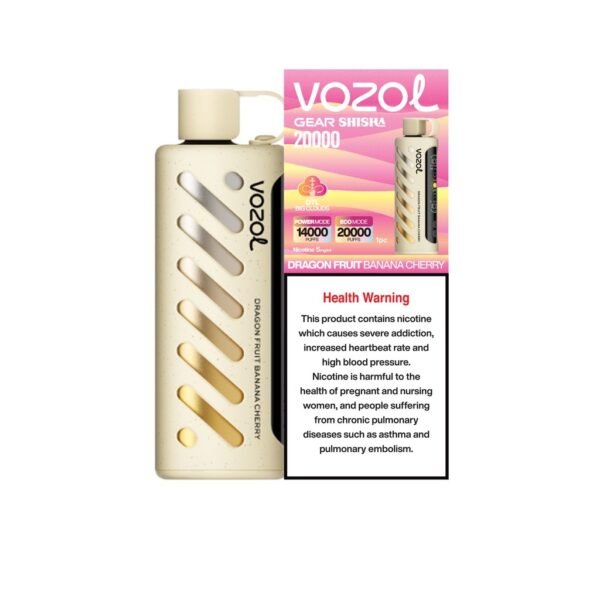 Vozol Gear Shisha Disposable 20000 Puffs - Image 6