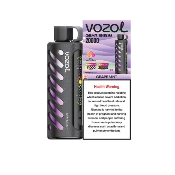 Vozol Gear Shisha Disposable 20000 Puffs - Image 10