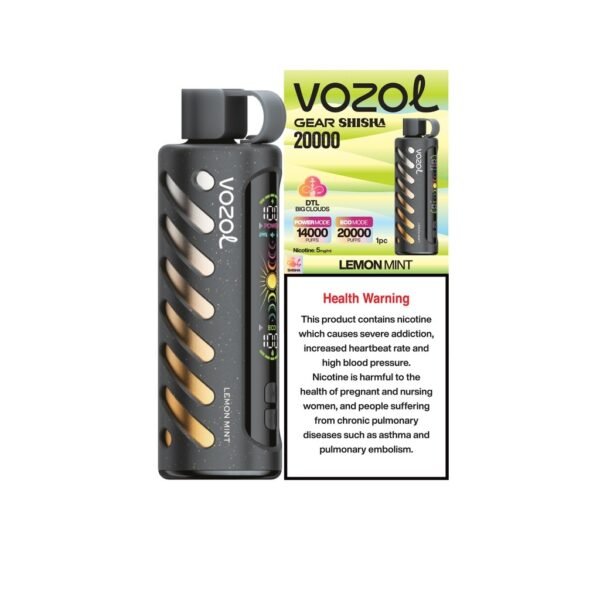 Vozol Gear Shisha Disposable 20000 Puffs - Image 11