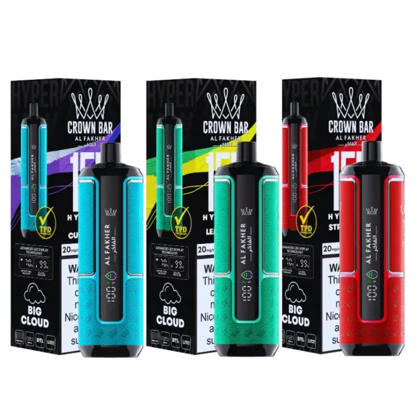 Al Fakher Crown Bar 15K Puffs