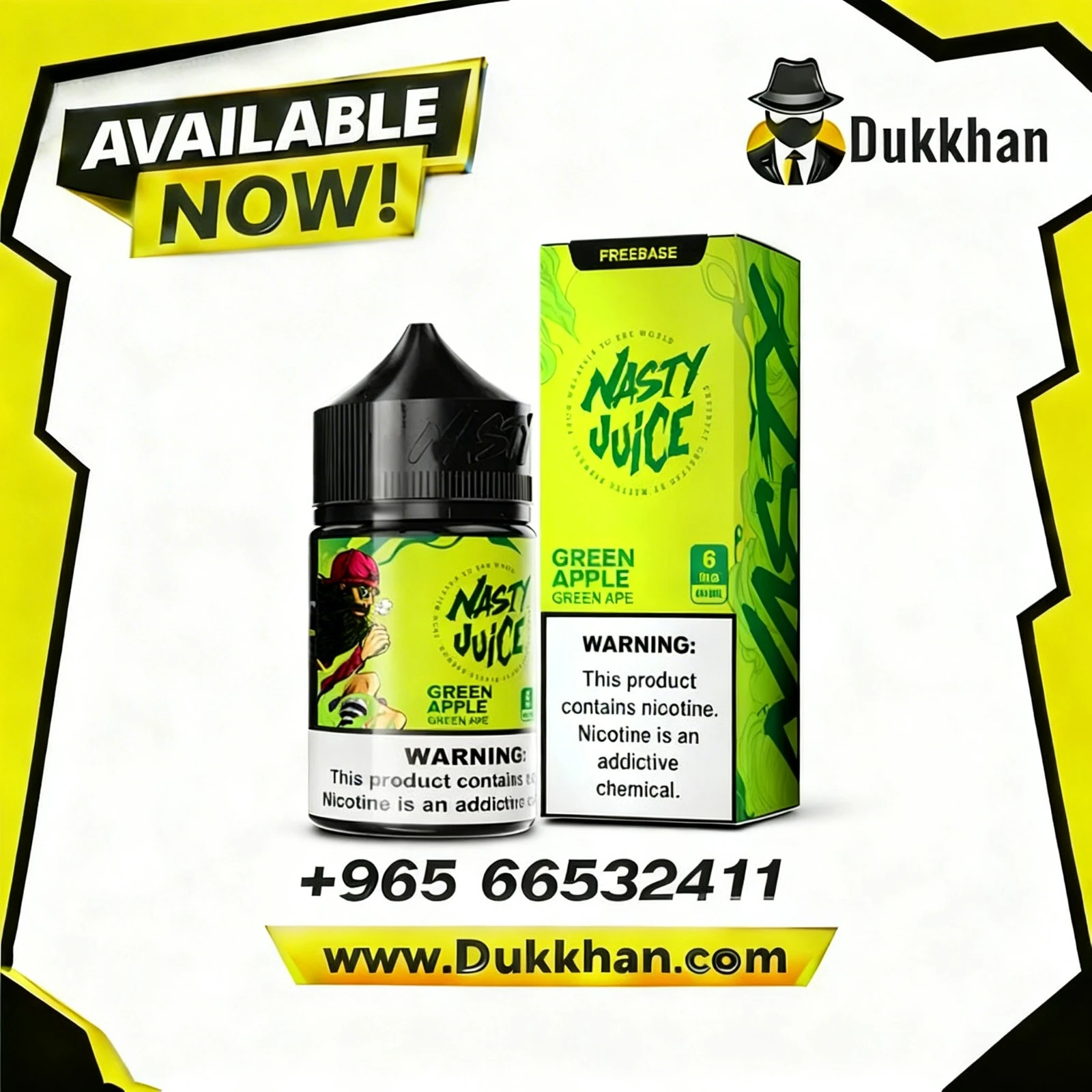 Nasty Green Apple 60ml