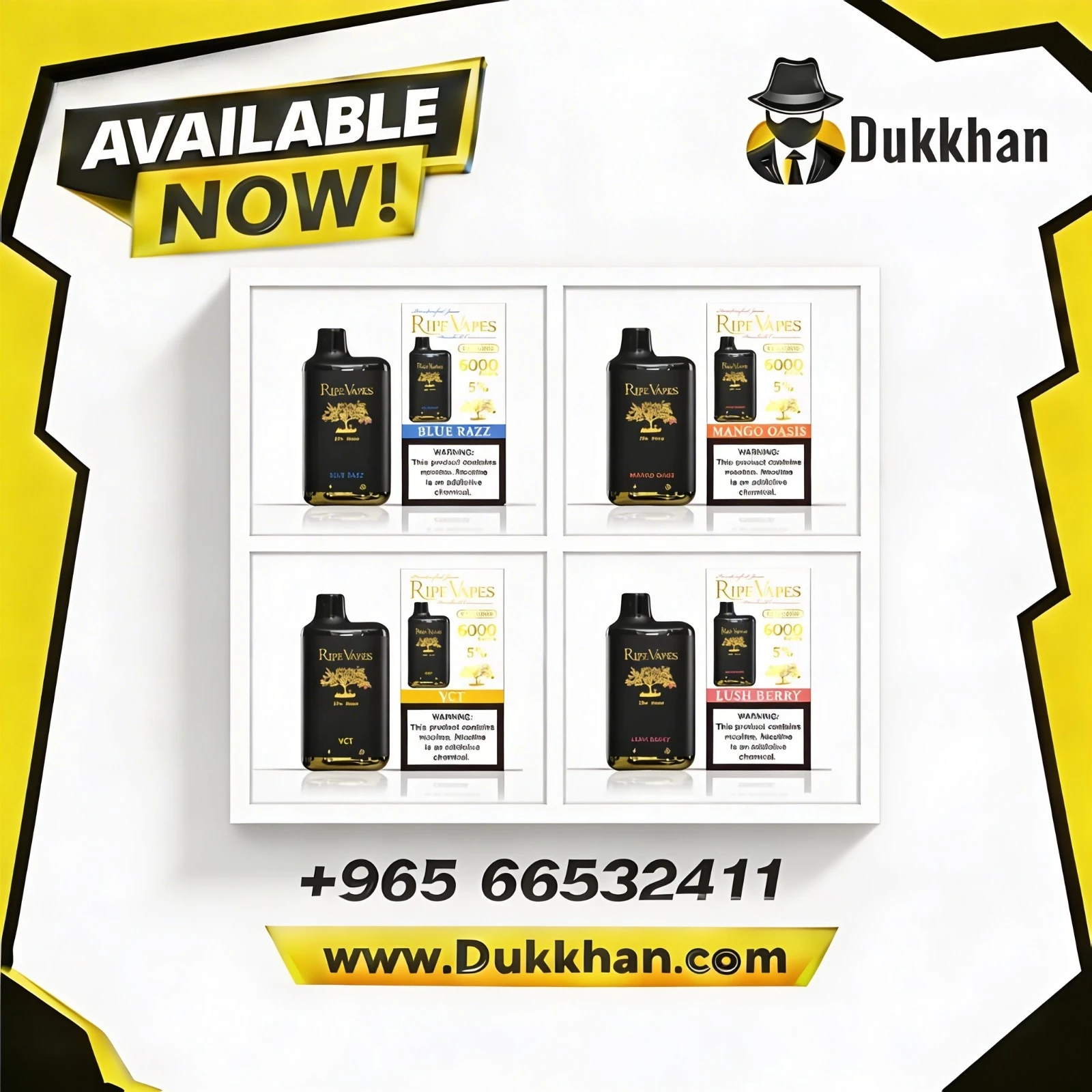 Ripe Vapes Elm 6000 Puffs