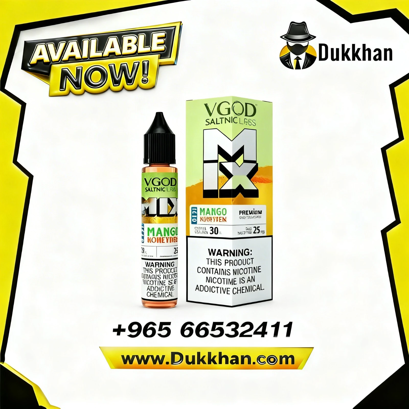 VGOD MIX Iced Mango Honeydew SaltNic