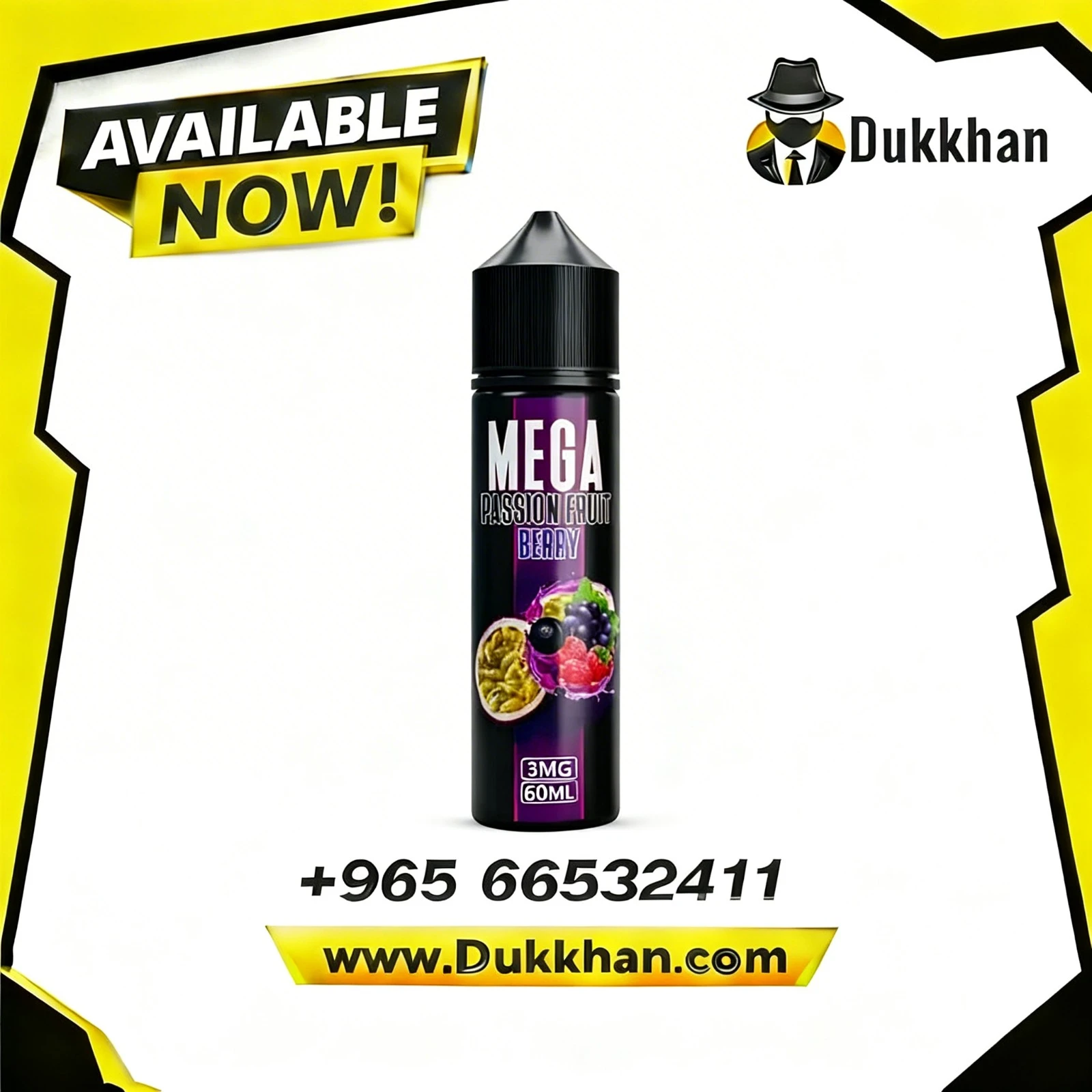MEGA PASSION FRUIT BERRY 60ML