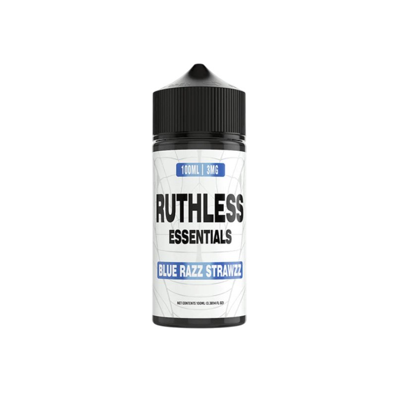Ruthless Essentials Blue Razz Strawzz 100ml