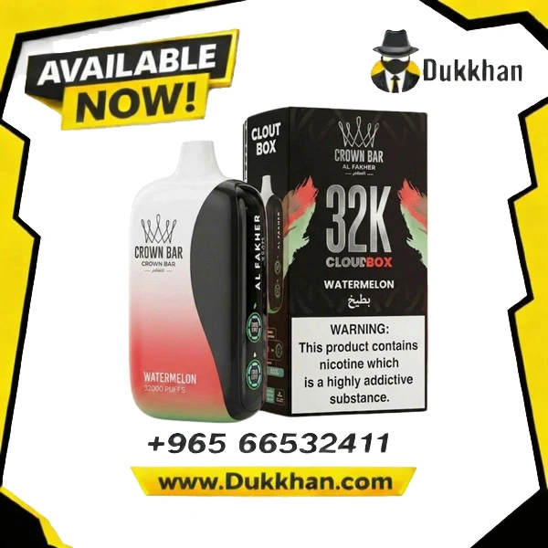 Al Fakher Crown Bar Cloud Box 32K Watermelon