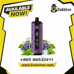 Al Fakher Crown Bar Grape Mint 40K Puffs
