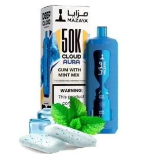 مزايا كلاود أورا 50 ألف سحبة علكة نعناع