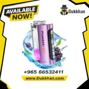 PeakBar H2O 40K Puffs 3MG Grape Slush